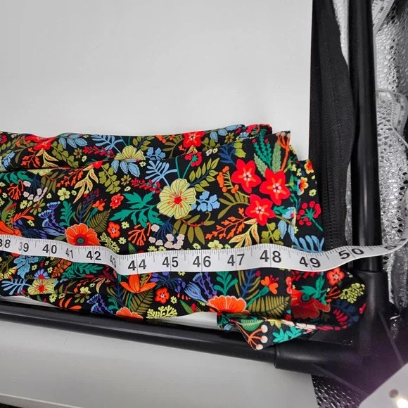 Anne Klein Maxi Dress Floral Print Sleeveless Size 12 Vacation Cottage Spring - Picture 6 of 9